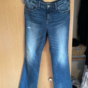 Mid-Rise Slim Bootcut Vintage Stretch Jeans